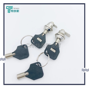 Ms102 Zinc Alloy Cylindrical Rotary <b>Latch</b> <b>Lock</b> For Electrical Cabinet Distribution Box Door Industrial Durable Design - Product Image 3