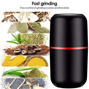 Regalo fast large capacity Mill Crusher Blade cup Electric stainless steel Spice Herb Coffee tobacco Grinder con raccoglitore di polline - Product Image 5