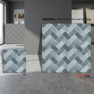 Carreaux de sol en porcelaine émaillée numérique 40x40cm pour parking, haute résistance, pour extérieur, nouveau design de sol - Product Image 1