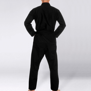 Karate Gi Set Adult Cotton Karate Uniform Mens Jacket Pants Belt Included White Black Blue <b>Red</b> Lightweight Student - Product Image 6