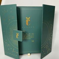 Boîte cadeau pour flacon en verre de 30 ml, 60 ml, 120 ml, kit d'huiles essentielles, emballage de boîte cadeau