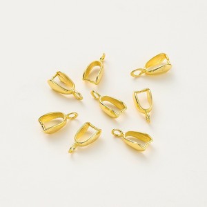 Boucle en cuivre en forme de grain de melon 5 mm, électroplaquée, pour la fabrication de bijoux DIY, accessoires pour colliers et pendentifs - Product Image 3