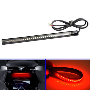 <span class=keywords><strong>Feu</strong></span> de <span class=keywords><strong>stop</strong></span> et <span class=keywords><strong>clignotant</strong></span> LED pour motos, bandeau pour feux, pièces détachées, universel, flexible, 48 pouces - Product Image 3