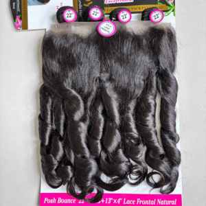 KEMY HAIR Lot de mèches de cheveux mélangés en gros, Perruques Lace Front HD 13*4, Perruques en cheveux humains mélangés couleur naturelle pour femmes noires - Product Image 4