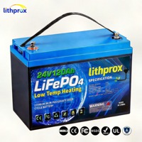 Batterie de traction pour chariot élévateur LiFePO4 prismatique 24V 120AH, remplacement de batterie au plomb-acide, sortie stable pour équipement d'entrepôt, CE RoHS
