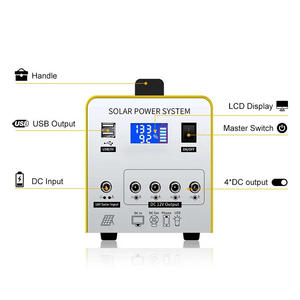 Station d'alimentation solaire portable 500W 12V, petite batterie externe pour la maison, la voiture, l'éclairage extérieur pendant les pannes de courant - Product Image 5