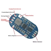 Module de charge-décharge bidirectionnel 5V/2A IP5306CK, carte de gestion de l'alimentation pour batterie lithium-polymère, type 18650, normalement
