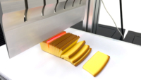 Meilleur fournisseur de machine à découper les aliments à ultrasons 20KHZ pour gâteaux, nougats, rouleaux suisses, fromages