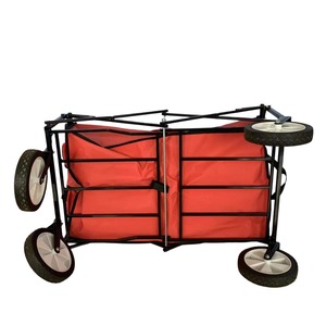 Klapp wagen wagen Garden <span class=keywords><strong>Beach</strong></span> Carts mit verstellbarem Griff Heavy Duty Utility Garden Wagon Lebensmittel wagen Maximale Kapazität 180lbs - Product Image 6