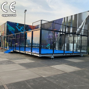 Promoción con Descuento: Pista de Pádel Clásica Estándar de 10mx20m para Dos Personas con Vidrio Templado con Certificación CE - Product Image 4