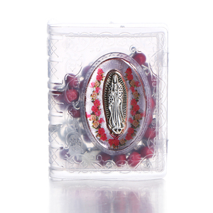 Rosario Profumato alla Rosa con Scatola, Perline in Legno, <span class=keywords><strong>Collana</strong></span> con Croce <span class=keywords><strong>di</strong></span> Gesù, Articoli Religiosi, Motivo Inviato a Caso (Scorte Limitate) - Product Image 3