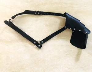 Neuankömmling Männer Körper Brust käfig Leder Männliche Mode Dekoration Geschirr Gürtel Verstellbarer Sexy Riemen Männer - Product Image 6