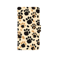 Étui en cuir à rabat motif patte de chat mignon, antichoc, protection intégrale pour iPhone 17 Pro 15 17e 13, personnalisable, vente en gros