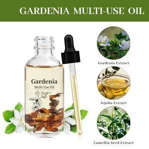 Aceite Esencial de Flor de Gardenia Orgánico de Marca Privada, Aceite de Masaje Corporal de Gardenia, Para el Cuidado Facial, Corporal y Capilar - Product Image 1