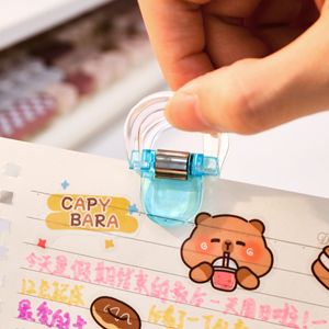 Clip transparent multifonctionnel à longue queue pour la fixation de manches et de poignets de pantalons, sans perçage, sans couture à la main - Product Image 1