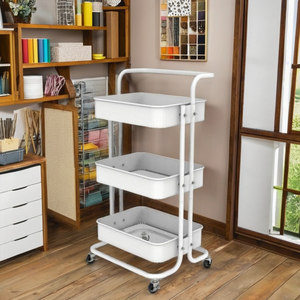 Nouveau Meuble de Rangement Multifonctionnel Lumetal Vietnam sur Pied pour Salon, Haute Qualité, Design Minimaliste Haut de Gamme, Mobile à Trois Niveaux - Product Image 3
