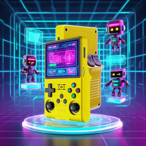 Console de jeu portable R40S Pro Mini console de jeu rétro HD portable Jeux classiques intégrés Expérience de jeu rétro délicieuse - Product Image 2