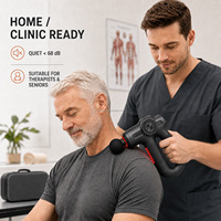 Pistolet de massage infrarouge à ondes médicinales pour relaxation musculaire, utilisation conviviale pour le dos, le cou, les épaules, le corps entier, idéal pour la gym, le bureau et la maison