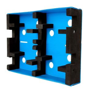 วัสดุกันกระแทกป้องกันการกระแทกกันน้ำทำจากโฟมด้านในทำจากฟองน้ำ EVA วัสดุบุด้านในแบบฟองสูงสีดำสีขาว - Product Image 6