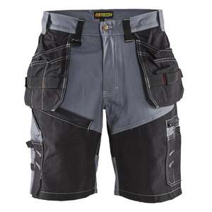 BLAKLADER - 150213709499C56 Shorts X1500 <b>Grey</b>/Black - EAN 7330509275801 <b>WORK</b> <b>TROUSERS</b> <b>WORK</b> SHORTS - Product Image 2