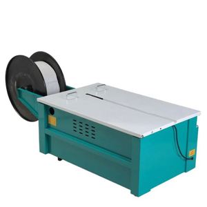 Machine d'emballage semi-automatique de bureau pour sangles PP, électrique verticale, pour cartons, livres, sangles PET, et sangles plastiques - Product Image 4