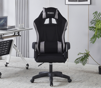 Chaise de bureau pivotante, chaise de jeu personnalisée avec dossier réglable