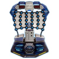 Lichtgeschwindigkeits-Spielautomat für 2 Spieler mit LED-Reaktionssystem, Reflex-Challenge und Wettbewerbsfähigem Gameplay