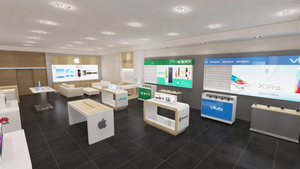 Muebles <span class=keywords><strong>de</strong></span> Mostrador para Tienda <span class=keywords><strong>de</strong></span> Móviles, Diseño <span class=keywords><strong>de</strong></span> Fábrica en China, Vitrinas para Exhibición <span class=keywords><strong>de</strong></span> Teléfonos Celulares - Product Image 3