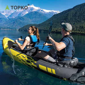 TOPKO personnalisé PVC deux personnes <span class=keywords><strong>Kayak</strong></span> <span class=keywords><strong>de</strong></span> <span class=keywords><strong>mer</strong></span> <span class=keywords><strong>gonflable</strong></span> épaissie coque Hovercraft <span class=keywords><strong>gonflable</strong></span> canoë Rafting bateau <span class=keywords><strong>Kayak</strong></span> - Product Image 6