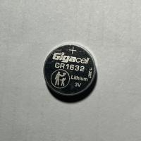 Prix de livraison bon marché batterie 3V CR1632 échantillon gratuit batterie bouton au lithium de taille 16*3.2MM