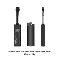 LYNKWORLD-Mini rastreador GPS para salpicadero, dispositivo con cable, Android, PC, instalación oculta, detección de encendido, autobús público