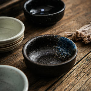 Plato Redondo Pequeño de Cerámica para Salsa de Soja Japonesa, Tazón para <span class=keywords><strong>Sushi</strong></span>, Vinagre, Condimentos, Uso en Izakaya, Venta al por Mayor - Product Image 4