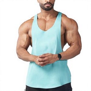 Razers Impex OEM – Débardeur de sport pour homme en coton tricoté 100 %, anti-boulochage, séchage rapide, respirant, anti-rétrécissement, style Hip Hop, avec logo personnalisé - Product Image 1