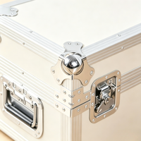 Protection d'angle tendance en fer pour valise de transport, accessoires de quincaillerie chromés pour boîte d'équipement aéronautique
