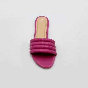 Популярные уличные женские тапочки летние удобные мягкие плоские Нескользящие износостойкие туфли ручной работы для женщин - Product Image 5