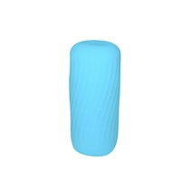 Couvre-bouteille en silicone anti-fuite Youyixuan YYX-666, best-seller transfrontalier, indispensable pour les voyages, ensemble de voyage, articles de toilette, bleu