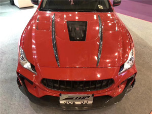 ชุดแต่งคาร์บอนไฟเบอร์สำหรับ Quattroporte รุ่น TOP Style กันชนหน้า กันชนหลัง สปอยเลอร์ฝากระโปรง ติดตั้งง่ายด้วยกาวในตัว - Product Image 3
