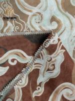 SHENGMO 45 Bawal Coton Découpé Au Laser 120*120 Imprimé Carré Hijab Musulman Écharpe Châle Usine En Gros Conception Personnalisée Taille Logo
