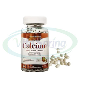 VitaSpring OEM kalsium <span class=keywords><strong>Vitamin</strong></span> <span class=keywords><strong>d</strong></span> kapsul lembut suplemen kesehatan cairan kalsium <span class=keywords><strong>Vitamin</strong></span> <span class=keywords><strong>d</strong></span> kapsul Softgel - Product Image 1