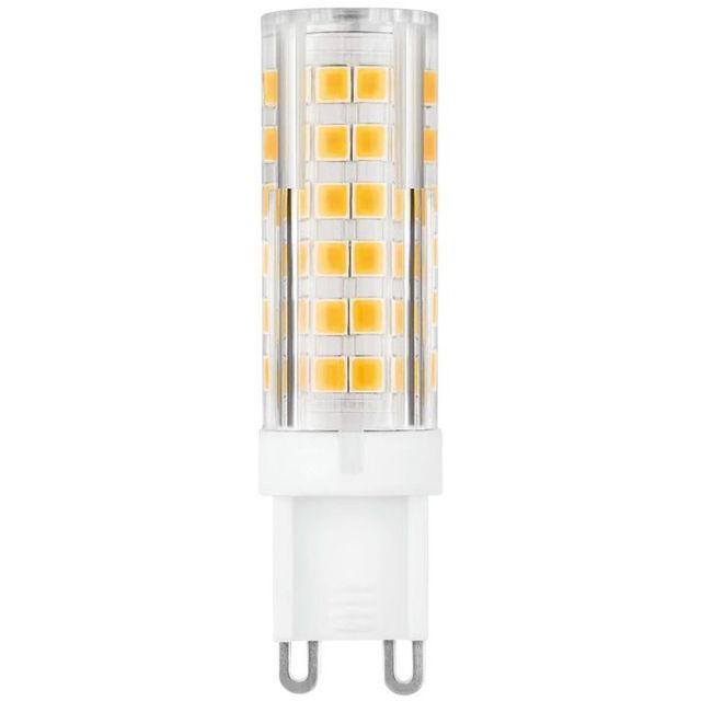 bombilla led g9, 10w, 230v, 360, luz fra, ideal para iluminacin interior eficiente y decorativa.