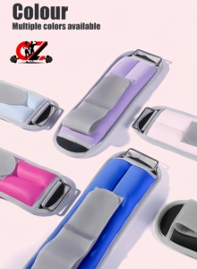 CZFIT Adjustable square Neoprene Rubber + Iron Sand Breathable, Durable and Reusable Gymnastic Wrist and Ankle <b>Weight</b> Trainer - Product Image 5