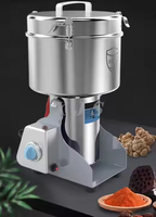 Pulvérisateur électrique commercial à grande vitesse pour maïs, arachide, épices, poivre, piment, herbes, broyeur, 2500g