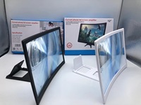 Loupe d'écran agrandie populaire 3D pliable 12 pouces amplificateur vidéo d'écran HD pour téléphone Mobile