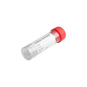 Recipiente para orina MediKing de 60 ml con tapa de rosca, estéril, de un solo uso, material PP, para la recolección de muestras médicas - Product Image 2