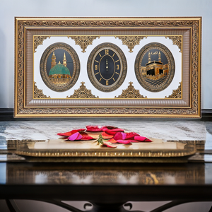 Super Top Luxury Design <strong>Islamic</strong> Calligraphy Large Size Wall Clock Arts Muslim Home Decoration Arabic <strong>Islamic</strong> Diamond Wall <strong>Frame</strong> - Product Image 4