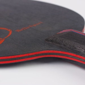 La configuración de la hoja de la raqueta de tenis de mesa, precio de fábrica profesional, es equivalente a la wood-carbon9.8 híbrida <span class=keywords><strong>Stiga</strong></span> - Product Image 6