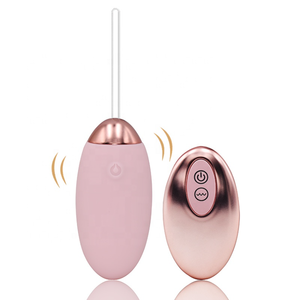Vibratore delle uova di amore del telecomando senza fili della coppia ricaricabile di vendita calda del giocattolo del sesso - Product Image 1