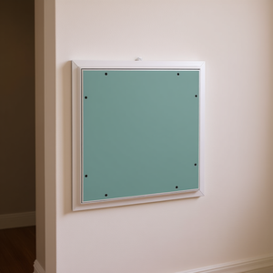 Panel de Acceso con Marco de Aluminio de 11.8x11.8 Pulgadas, Fácil Instalación, Accesorios para Puertas y Ventanas, Modelo D0100H5GLH8 - Product Image 2