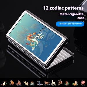 Vitrine à cigarettes en métal et cuir de qualité supérieure-Support de luxe résistant aux odeurs pour la vente au détail ou le voyage (marque personnalisée) - Product Image 4