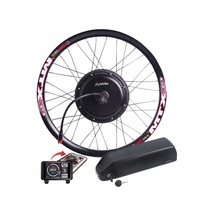 Kit de motorisation de vélo électrique, 36 v, 2000 w, moteur de 48v, 72v, avec batterie, livraison gratuite